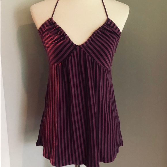 Ella Moss Tops - Ella Moss Halter Top in Berry